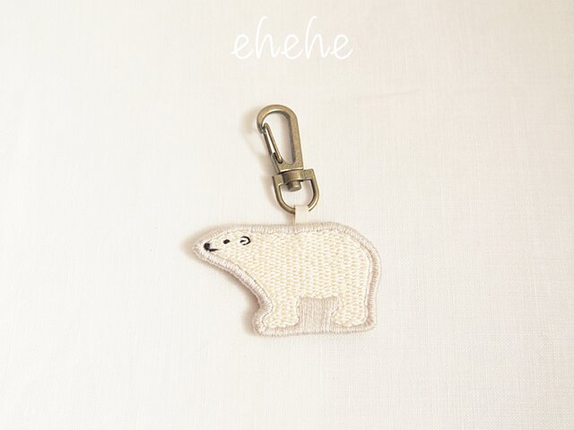 Polar-polarbearキーホルダーの画像1枚目