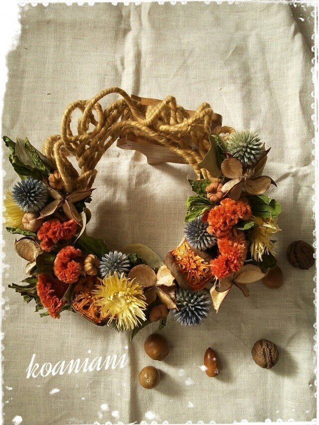 mokomoko　wreath