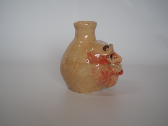人面壺 明 (Human face pot, Akira）」 | iichi 日々の暮らしを