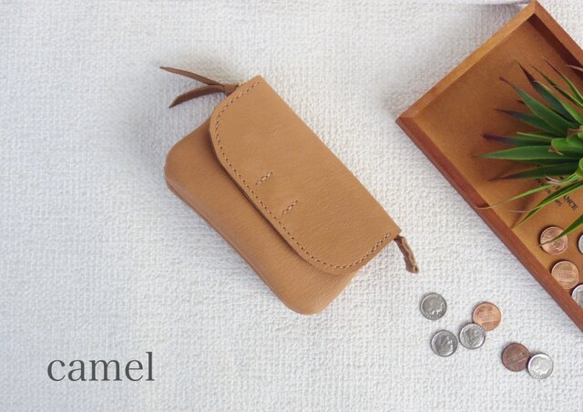 柔らかなお財布(camel)の画像1枚目