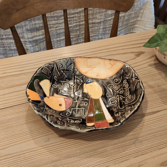 【濃紫釉 中鉢】明るく、楽しく、美味しく！