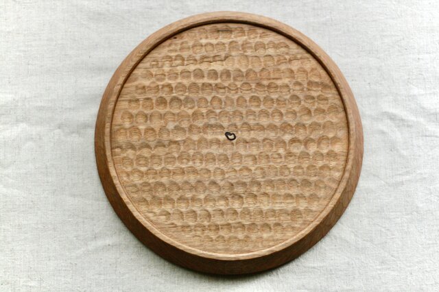 再販］クルミの木彫りトレイ(φ280mm) | iichi 日々の暮らしを心地よく