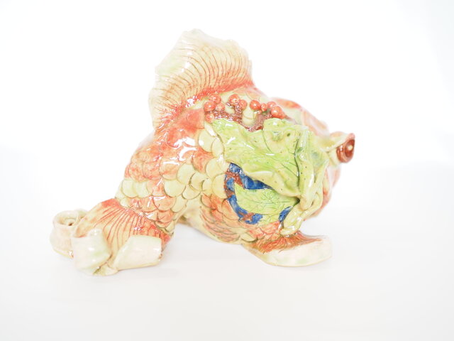 金魚陶彫細工(What a beautiful goldfish) 」 | iichi 日々の暮らしを