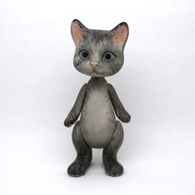 Cat Bisque doll ねこ ビスクドール 人形 | iichi 日々の暮らしを