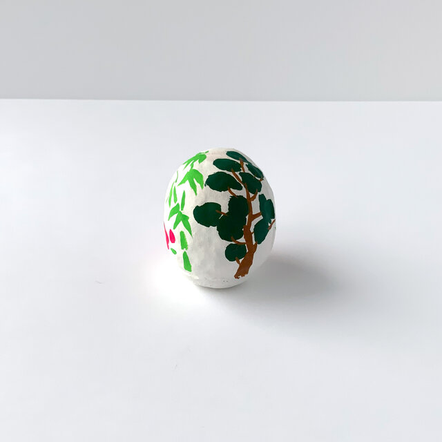 松竹梅だるま | iichi 日々の暮らしを心地よくするハンドメイドや