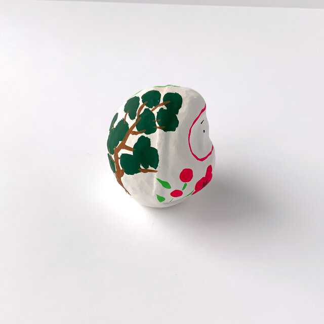 松竹梅だるま | iichi 日々の暮らしを心地よくするハンドメイドや