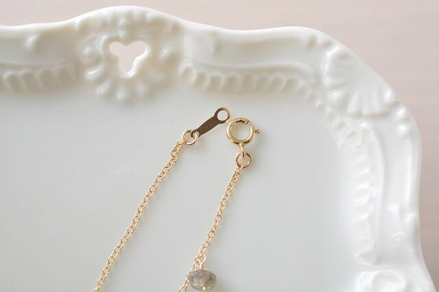 ℕページ】14Kgf❩ 素敵✧*タンブルカービングアメジストのブレスレット ℕページ】14Kgf❩ 素敵✧*タンブルカービングアメジストの