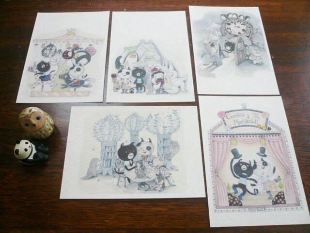ポストカード『Crowley & Marbledott』5枚入の画像1枚目