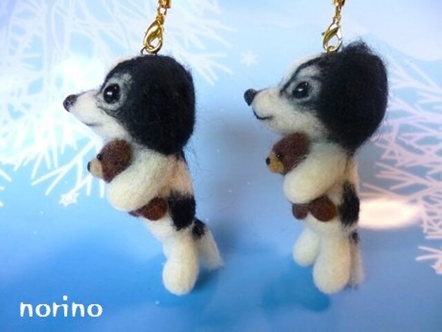 ひらりん。 羊毛フェルト 犬 チワワちゃん 羊毛フェルトのチワワちゃん。 今回は右向きと左向きのチワワ