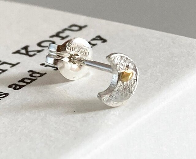 プ*︎様 CCロゴスタッドピアス ブラウン プ*︎様 CCロゴスタッドピアス ブラウン