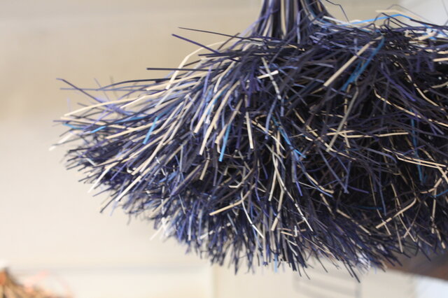 紙束nest　浮かぶ鳥の巣　青　※アロマオイル可の画像1枚目