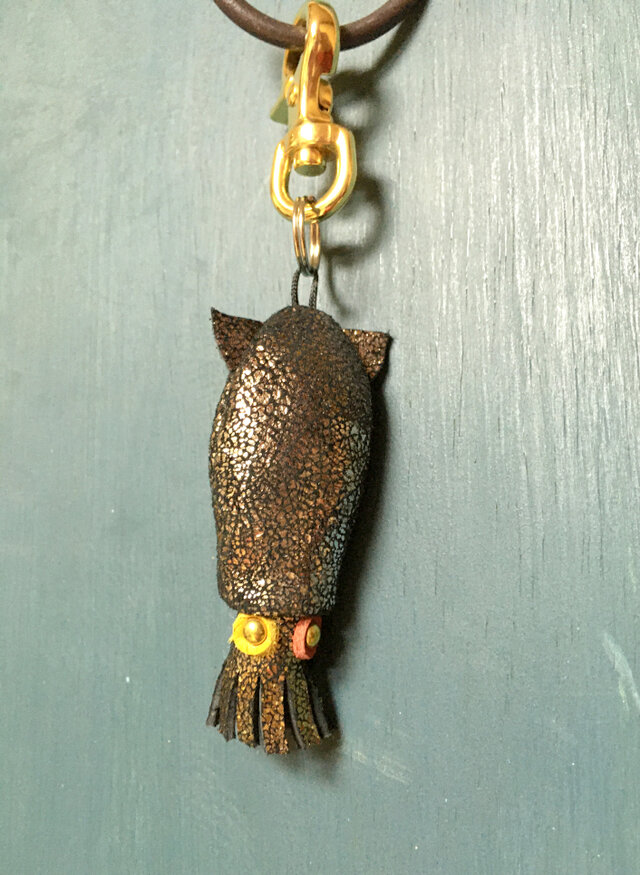 ひめいかさんバッグチャーム（夜の海色）