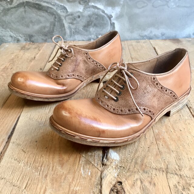 burnt saddleshoes 焦がしサドルシューズの画像1枚目