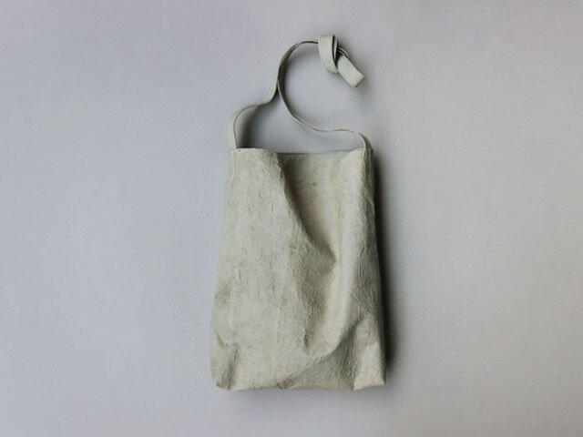 程よい袋 LIGHT GRAY (豚革)の画像1枚目