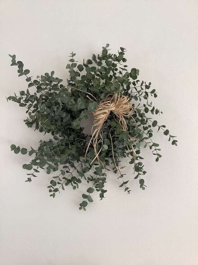 atelierBLUGRA八ヶ岳〜フレッシュユーカリのWreath40