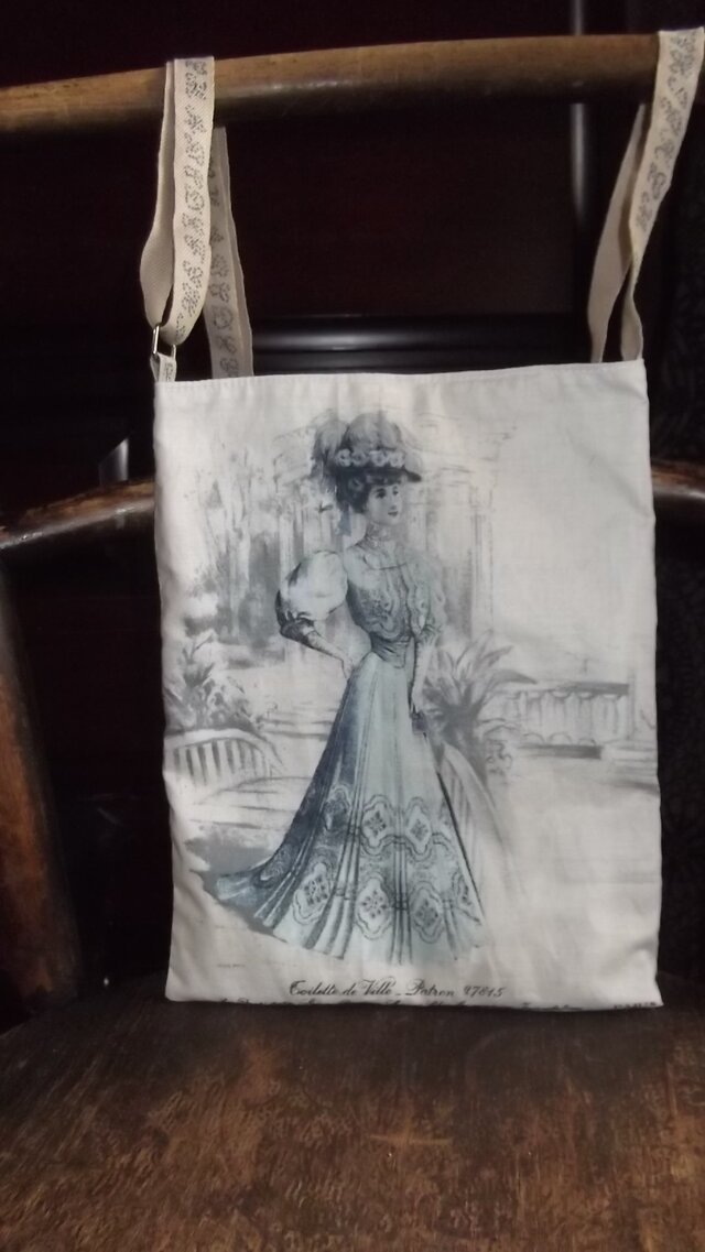 中世の貴婦人の絵のサコッシュの画像1枚目