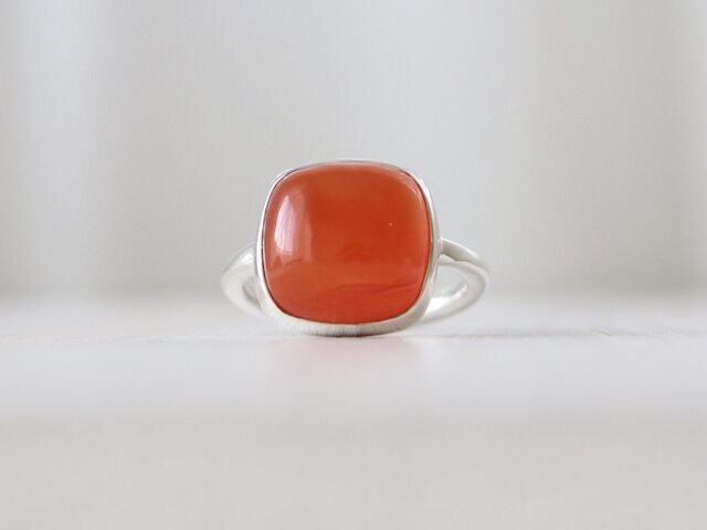 プチトマト風味のカーネリアン ringの画像1枚目