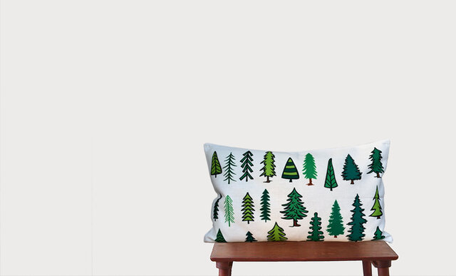 森のクッション Various forest trees -ヒノキの香り-の画像1枚目