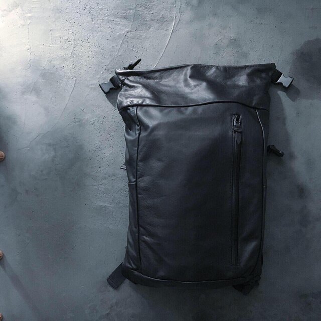 【予約】ROLL DAY PACK WATER PROOF GOAT LEATHER
