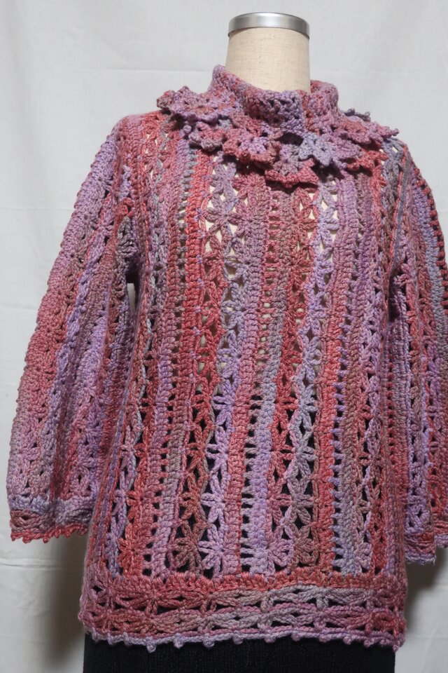 かぎ針編みのセーター