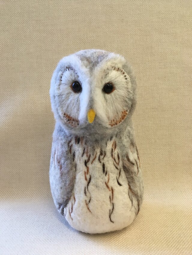 動物シリーズ「エゾフクロウ 」の画像1枚目