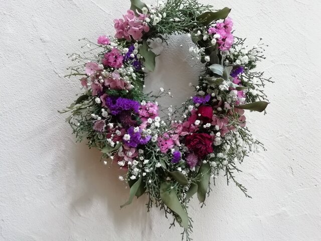 芍薬の春を待つリースの画像1枚目