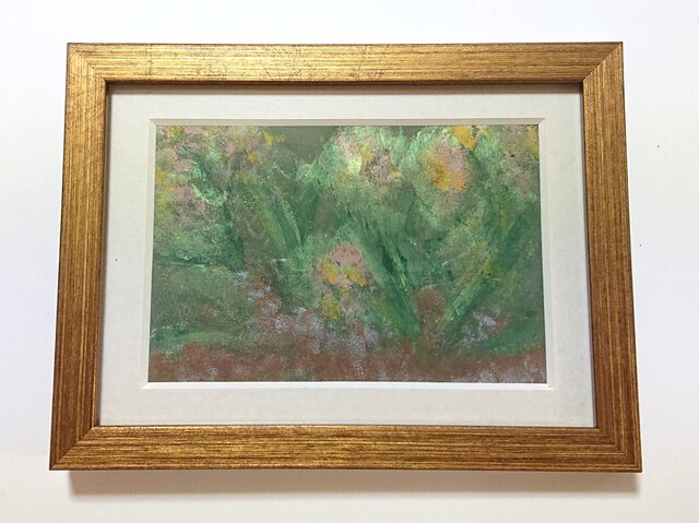 アクリル原画額『気後れ』 | iichi 日々の暮らしを心地よくする