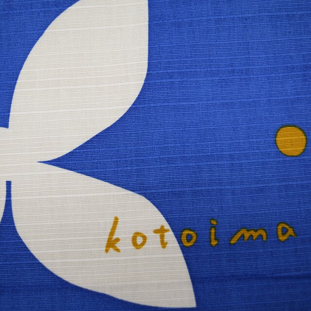 風呂敷 ふろしき kotoima ハナ 90cm×90cm 綿100％ 青 | iichi 日々の