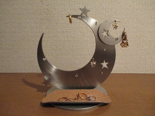 新作 ムーンピアススタンド 気まぐれな星バージョン AKデザインの画像1枚目