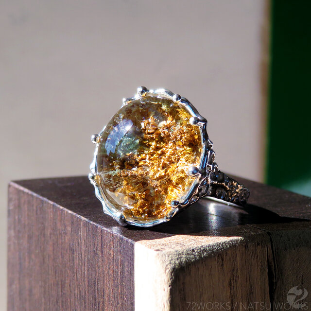 ガーデンクォーツ リング ＊ Garden Quartz Ring b