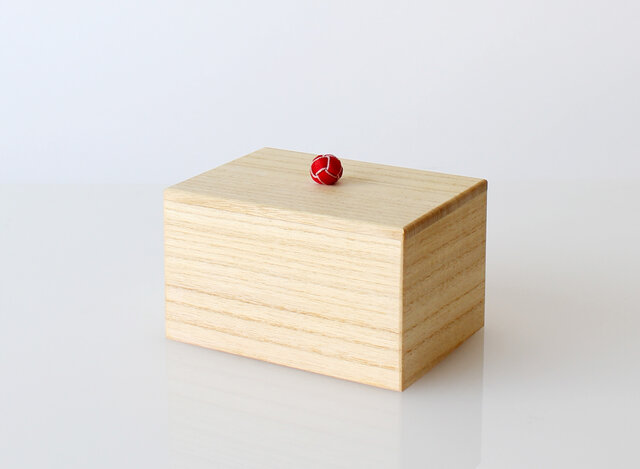 KEI くみひも小箱(L)お薬 小物 文具 コットン 綿棒 などの収納にの画像1枚目