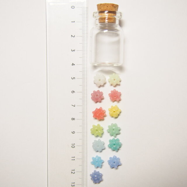 こんぺいとうのびんづめ マカロンカラー Iichi ハンドメイド クラフト作品 手仕事品の通販