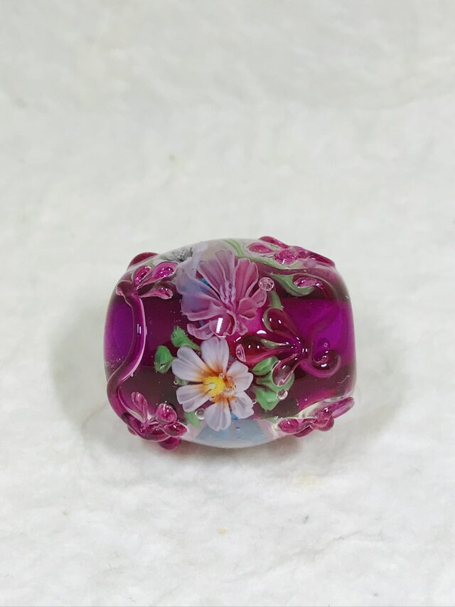 濃紅(こきべに)色玉№8