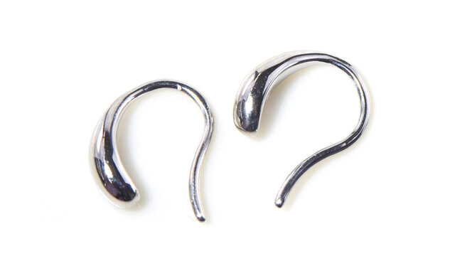 Pt900 ドロップ ピアス フック【M】BR0966CI-28 | iichi 日々の暮らし