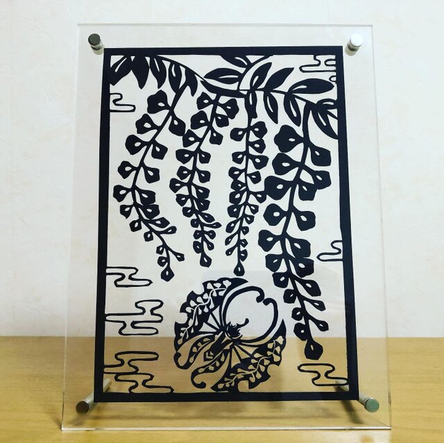 藤花霞蝶文様 | iichi 日々の暮らしを心地よくするハンドメイドや