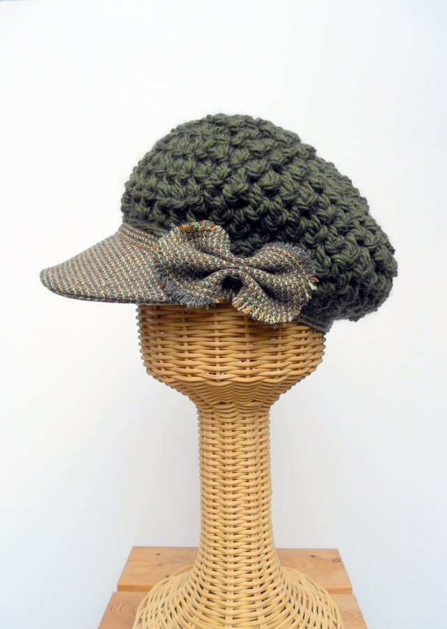 たっぷりベレーニットキャスケット