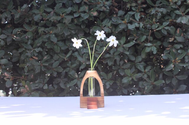 木の花瓶【ニレ】の画像1枚目