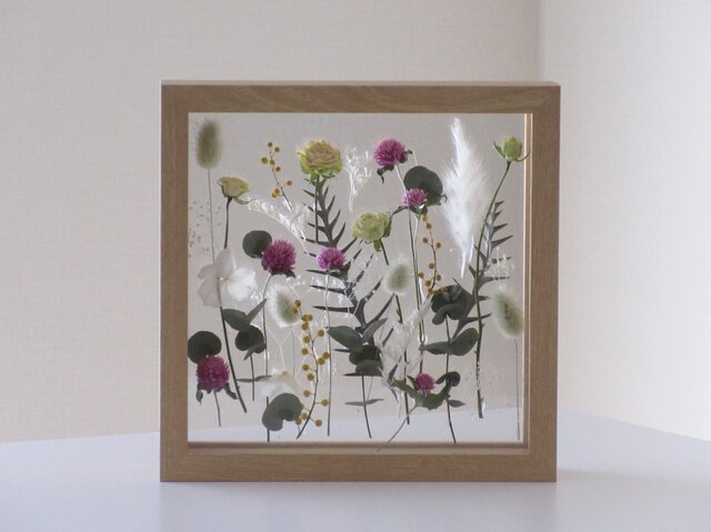 framed flower garden*受注制作の画像1枚目