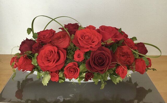 Anniversary Red Rosesの画像1枚目