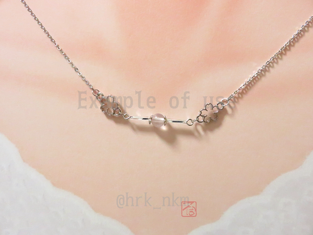 理芽 シルバーネックレス 理芽】The Crack in Space シルバーネックレス／SINKA LIVE