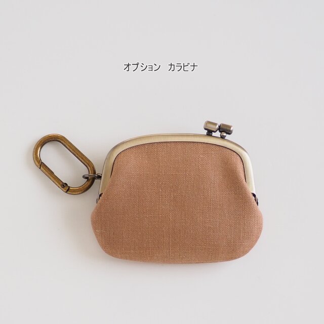 □リバティ×ミナペルホネンの横ひねりがま口コインケース