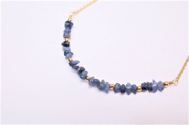ロイヤル/ブルーサファイアネックレス Royal Blue sapphire Necklace N0018 iichi  ハンドメイド・アンティーク・食品・ギフト・手作り
