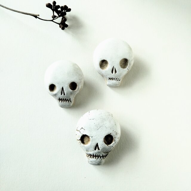 ガイコツバッチ№39