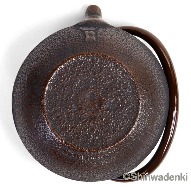 お取り寄せ】南部鉄器 ティーポット 急須 桜丸形 0.3L 日本製 内面