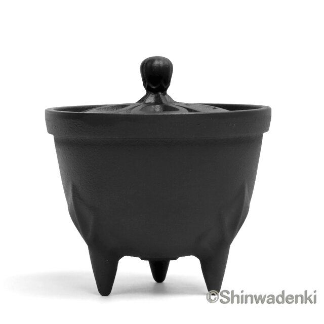 南部鉄器 アロマ 香炉 花びら（黒） 日本製 | iichi 日々の暮らしを