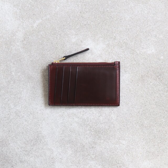 【クロムエクセルレザー】フラグメントケース/Burgundyの画像1枚目