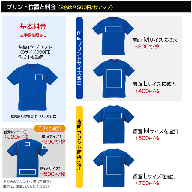 好評お得オリジナルTシャツ　オーダーメイドTシャツ作成　プリント　クラT 綿100% その他