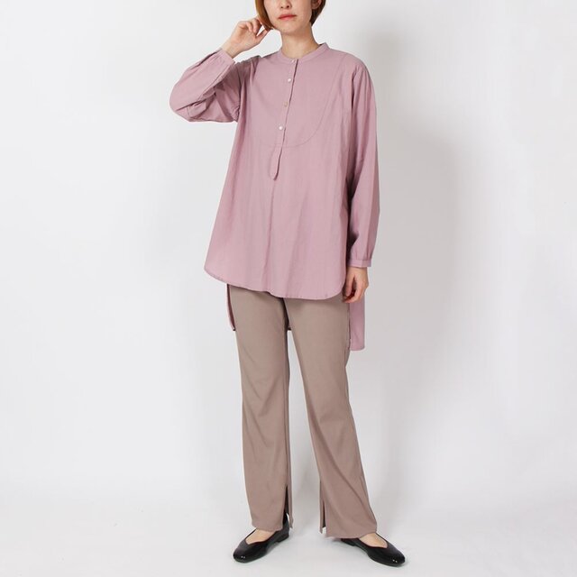 ソフトワッシャースリットプルオーバー(ブロッサム)