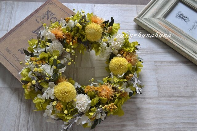 【母の日2021】ふんわり野原のwreathの画像1枚目