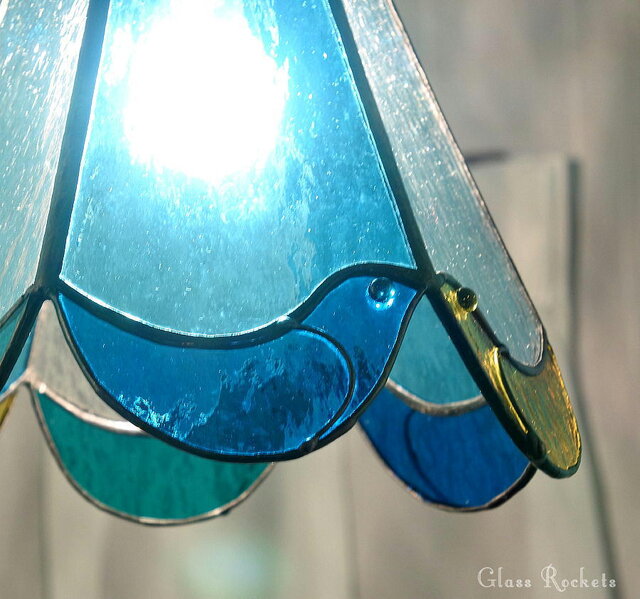 小鳥のステンドグラス ランプ照明 | iichi 日々の暮らしを